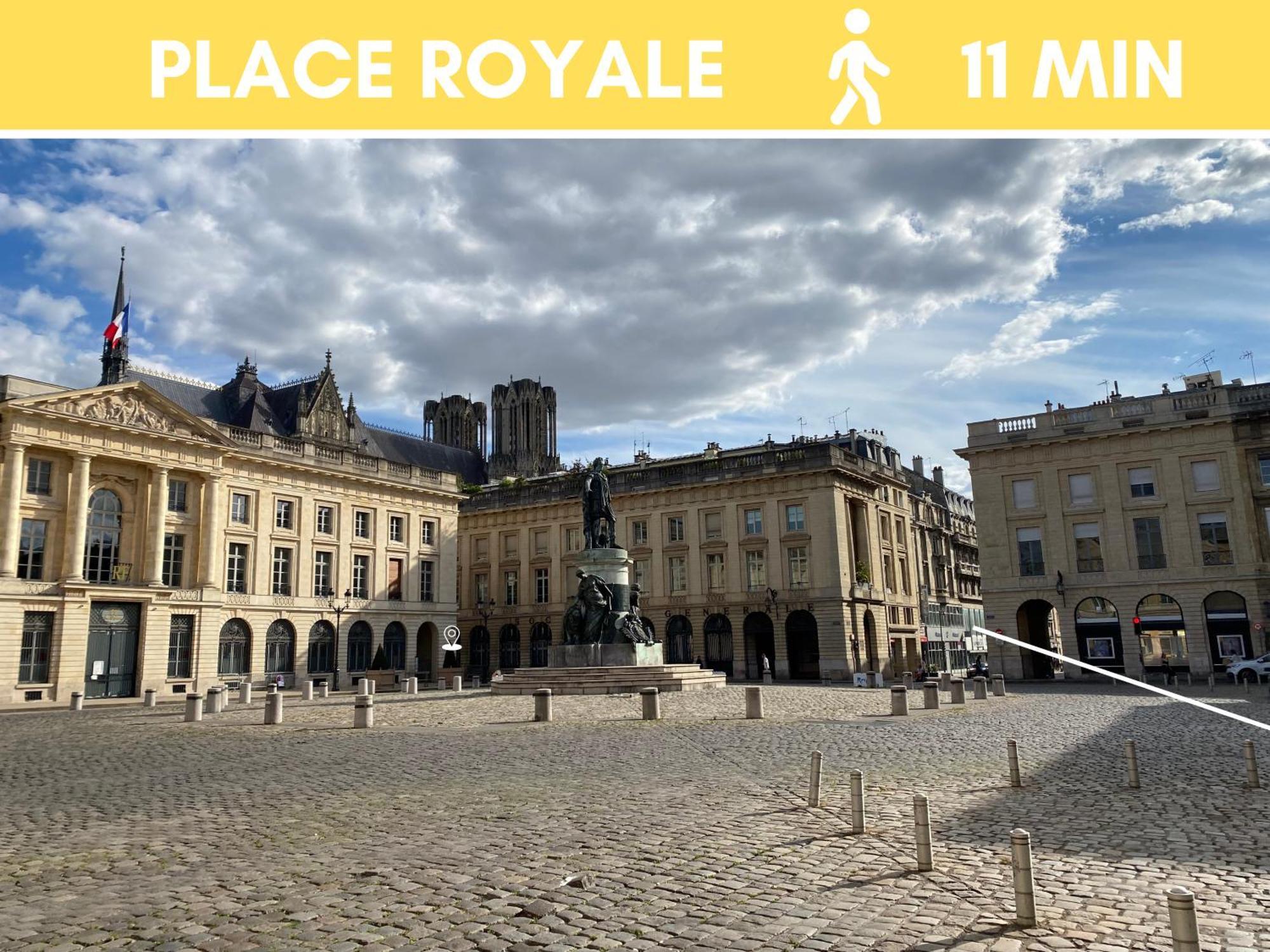 Le Remois - Charmant T2 - Renove - Parking - Cour Privative - Wifi Reims Bagian luar foto